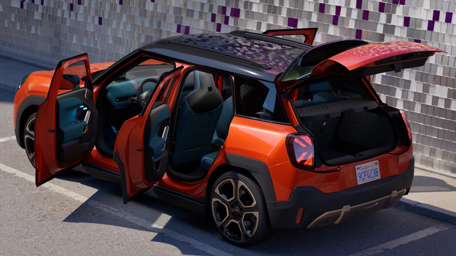 MINI Aceman – utrymme och flexibilitet – ISOFIX
